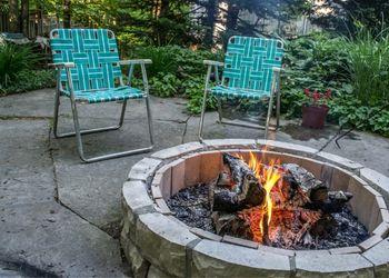 Build Your Own Wood Burning Fire Pit for Cheap