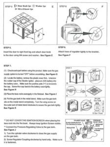 Assembly Instructions for the Lari Gas Fire Pit Table