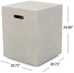 Propane Cover Dimensions