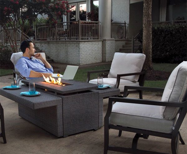 5-Piece Sunbrella Fire Pit Set